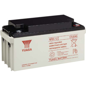 Yuasa NP 65-12I Multipurpose Battery - 65000 mAh - Sealed Lead Acid (SLA) - 12 V DC - Battery Rechargeable