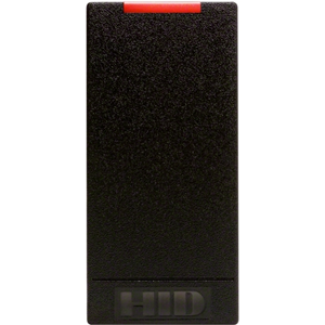 HID iCLASS 6100C Contactless Mullion Mount, Surface Mount Smart Card Reader - Black - Cable82.55 mm Operating Range - Wiegand, Pigtail