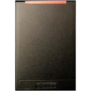 HID iCLASS 6120 Smart Card Reader - Black - Cable120.65 mm Operating Range