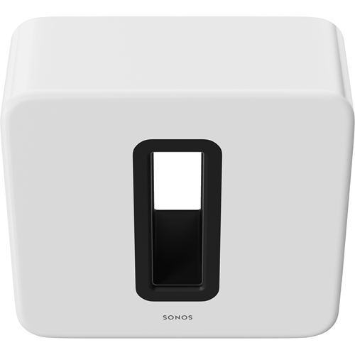 SONOS SUB Speaker System - White Gloss - Floor Standing - 25 Hz - Wireless LAN