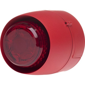 Cranford Controls Horn/Strobe - Wired - 28 V DC - 113.6 dB(A) - Audible, Visual - Red, Red