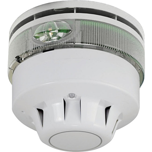 C-TEC Security Alarm - 28 V DC - 96 dB(A) - Audible - Ceiling Mountable - Green, Amber, White