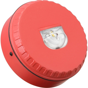 Fulleon Solista LX Security Strobe Light - 60 V DC - Visual - Wall Mountable - Red, Red