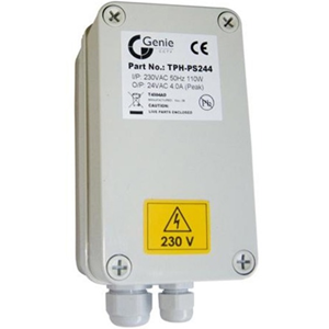 Genie Power Supply - 120 V AC, 230 V AC Input - 12 V DC @ 2 A Output