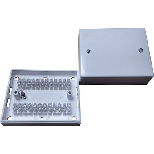 Knight Fire & Security J24 Mounting Box - Stainless Steel, High Impact Polystyrene (HIPS) - White
