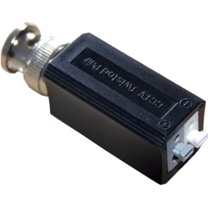 HAYDON HAY-HDVB01 Video Balun - ABS Plastic - 15 kHz to 42 MHz - 1920 x 1080 - 440 m Maximum Operating Distance - BNC In - BNC Out