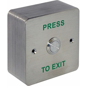 CDVI Push Button - Stainless Steel