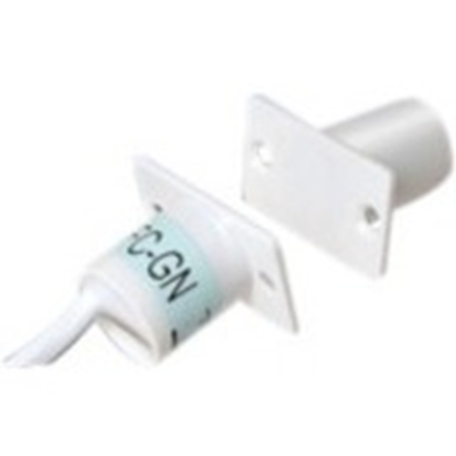 Elmdene EN3-QFC Cable Magnetic Contact - 13 mm Gap - For Door - Flush Mount - White