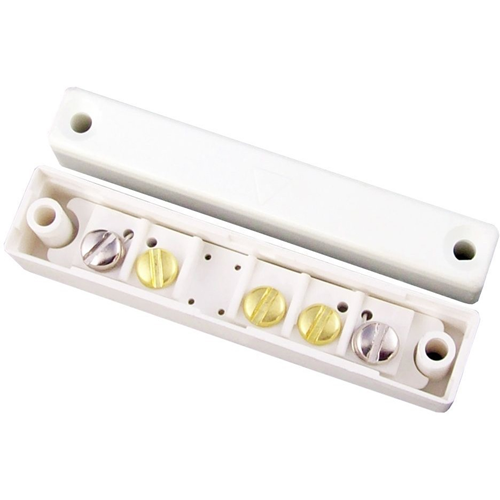 CQR SC517 Magnetic Contact - SPST (N.O.) - 15 mm Gap - For Double Door - Surface Mount - White