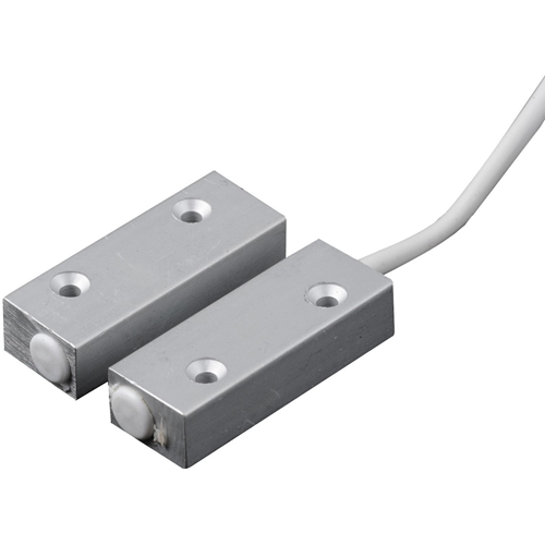CQR SC555 Cable Magnetic Contact - SPST (N.O.) - 20 mm Gap - For Door - Surface Mount - Aluminium