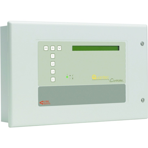 C-TEC Quantec Alarm Control Panel Monitor Module - For Control Panel - Metal, Plastic