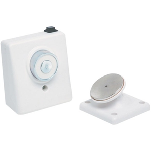 Vimpex Electromagnetic Door Holder - Wall Mountable, Flame Retardant, Release Button
