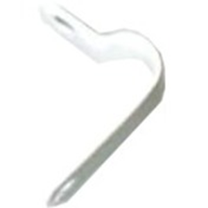 Ventcroft Cable Tying - White - 50 Pack - Cable Clip - Plastic
