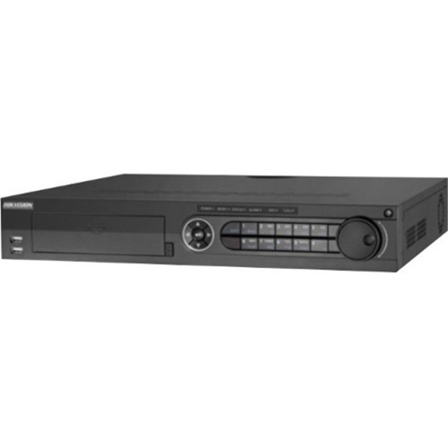 Hikvision Turbo HD DS-7316HUHI-K4 Video Surveillance Station - 16 Channels - Digital Video Recorder - H.264, H.264+, H.265+, H.265, Motion JPEG Formats - 30 Fps - Composite Video In - Composite Video Out - 4 Audio In - 2 Audio Out - 1 VGA Out - HDMI