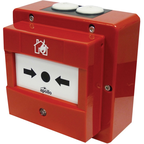 Apollo Manual Call Point For Alarm - Red - Polycarbonate, Acrylonitrile Butadiene Styrene (ABS)