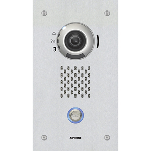 Aiphone IX-DVF Video Door Phone Sub Station - 1.2 Megapixel - CMOS - 5 lux - Stainless Steel - Door Entry
