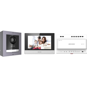 Hikvision DS-KIS702 17.8 cm (7") Video Door Phone - Touchscreen TFT LCD - Full-duplex - Door Entry