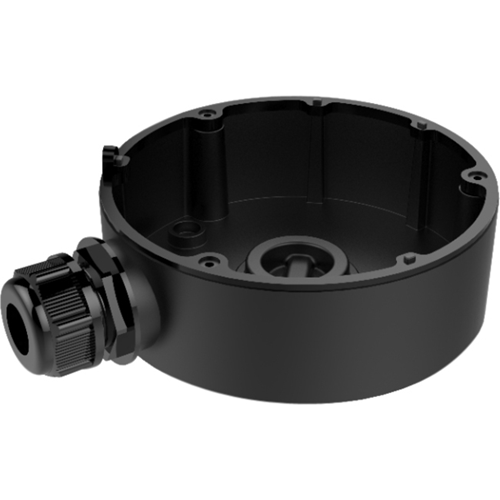 Hikvision DS-1280ZJ-DM18(Black) Mounting Box for Network Camera - Black - 4.50 kg Load Capacity