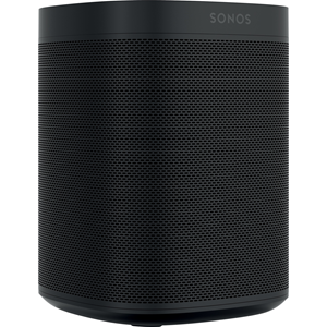 SONOS One (Gen 2) Smart Speaker - Alexa Supported - Black - Surround Sound - Wireless LAN - HDMI