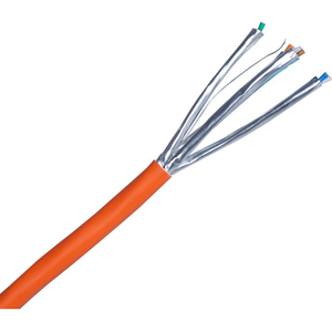 Connectix 305 m Category 6a Network Cable - First End: Bare Wire - Second End: Bare Wire - 10 Gbit/s - Shielding - LSZH - 23 AWG - Orange