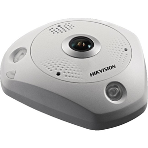 Hikvision DeepinView DS-2CD6365G0-IS 6 Megapixel HD Network Camera - Fisheye - 15 m - H.264+, MJPEG, H.264, H.265, H.265+ - 3072 x 2048 Fixed Lens - CMOS - Wall Mount, Ceiling Mount, Junction Box Mount, Pendant Mount