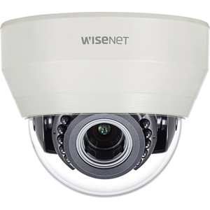 Wisenet HCD-6080R 2 Megapixel HD Surveillance Camera - Monochrome, Colour - Dome - 20 m - 1920 x 1080 - 3.20 mm- 10 mm Zoom Lens - 3.1x Optical - CMOS - Wall Mount, Pipe Mount, Ceiling Mount, Pole Mount, Hanging Mount