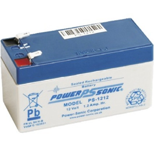 Power Sonic PS-1212 Battery - Sealed Lead Acid (SLA) - Battery Rechargeable - 12 V DC - 1200 mAh