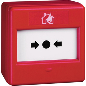 Eaton FX201 Manual Call Point For Fire Alarm - Red - ABS, Polycarbonate, Plastic