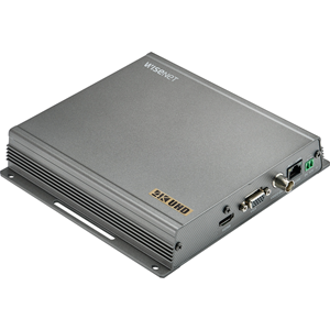 Hanwha Techwin SPD-151 Video Decoder - External - Functions: Video Decoding, Video Streaming - 3840 x 2160 - H.265, H.264, MJPEG - HDMI - Component Video - VGA - Composite Video - Network (RJ-45) - USB - Linux