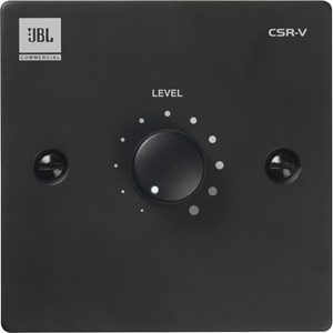 JBL Commercial CSR-V (EU-BLK) Audio Control Device - Wired