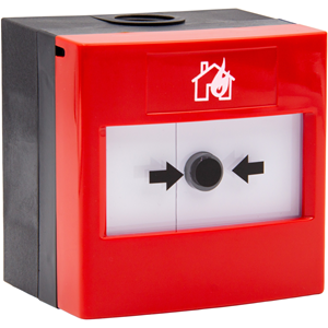 Waterproof ReSet Call Point - IP67 - Red, Series 01 - WRP2-R-01 - Waterproof ReSet Call Point - IP67 - Red, Series 01