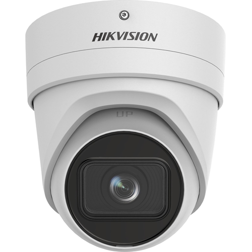Hikvision AcuSense DS-2CD2H46G2-IZS 4 Megapixel HD Network Camera - Turret - 40 m - H.265, H.264, H.264+, H.265+, MJPEG - 2592 x 1944 - 2.80 mm Varifocal Lens - 4x Optical - CMOS - Wall Mount - Water Resistant, Dust Resistant, Vandal Proof