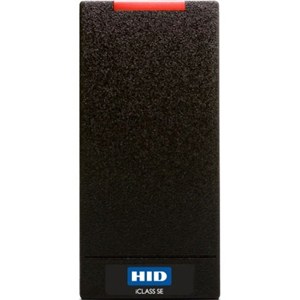 HID iCLASS SE R10 Contactless Smart Card Reader - Black - CableWiegand, Pigtail