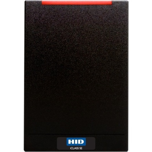 HID iCLASS SE R40 Contactless Smart Card Reader - Black - Cable130 mm Operating Range - Pigtail