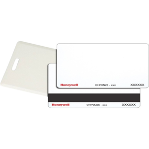 Honeywell OmniProx ID Card - Printable - Proximity Card - 54.23 mm x 85.98 mm Length - 25 - Clamshell - Matte White - Acrylonitrile Butadiene Styrene (ABS), Polyvinyl Chloride (PVC)