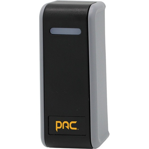 PAC Oneprox GS3 Card Reader Access Device - Black - Door, Indoor, Outdoor - Proximity - 100 mm Operating Range - Wiegand - 24 V DC - Mullion Mount