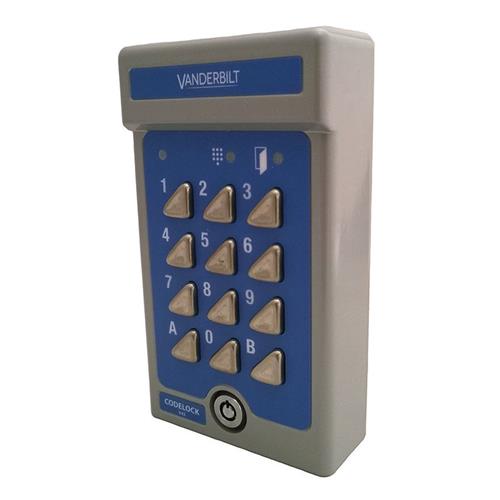 Vanderbilt V42 Keypad Access Device - Grey - Door, Indoor, Outdoor - Key Code - 1 Door(s) - 24 V DC - Standalone